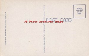 4 Linen Postcards, Sioux Falls, South Dakota, Various Scenes