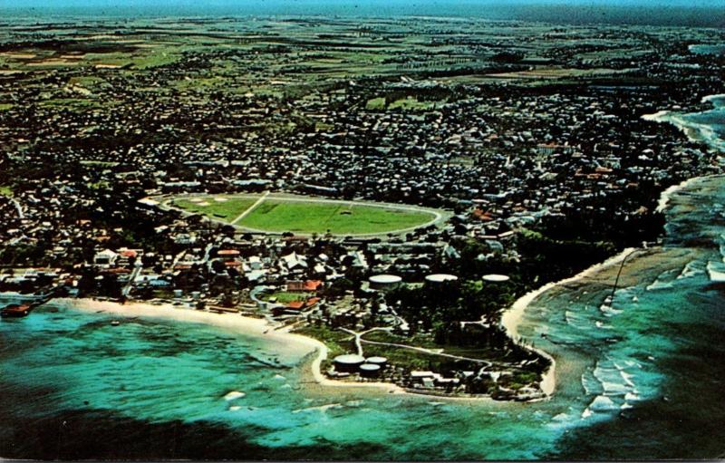 Barbados Bridgetown Seawall Airport Aerial View