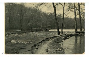 DE - Wilmington. Brandywine Park, North Race & Third Dam ca 1912
