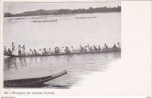 Pirogue De Course, LAOS, Asia, 1900-10s