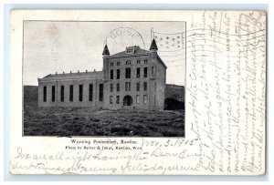 WYOMING PENITENTIARY PRISON RAWLINS WYOMING WY POSTCARD (KG18)