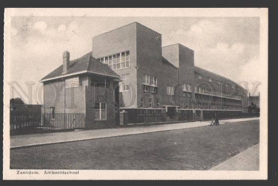 108774 Netherlands ZAANDAM Craft School Ambachtschool Vintage