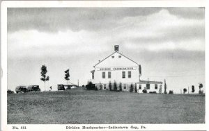 Indiantown Gap, Pennsylvania - The Division Headquarters - c1920