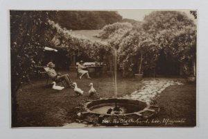 Lee Ilfracombe - Old Orchard Tea Room - C1920 Real Photo Postcard    (b3)