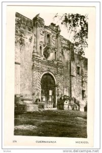 RP; Entrance to Cathedral, Cuernavaca, Morelos, Mexico, 10-20s