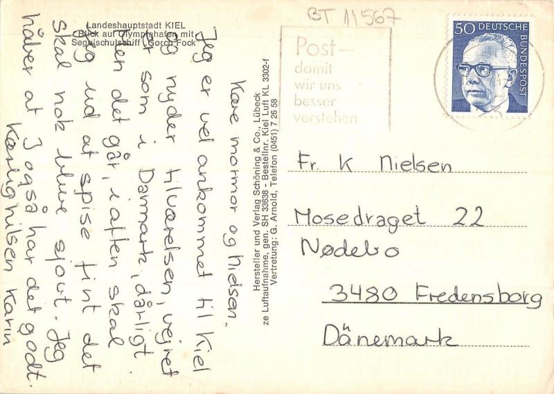 BT11567 Landeshauptstadt Kiel       Germany