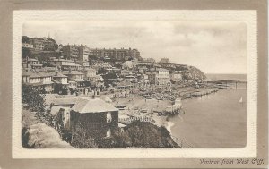 Ventnor from West Cliff, Isle of Wight, Great Britain, Early Postcard, Unused