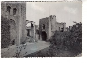 Real Photo, Chateau de des Comtes de Flandre, Castle, Belgium, Used 1947