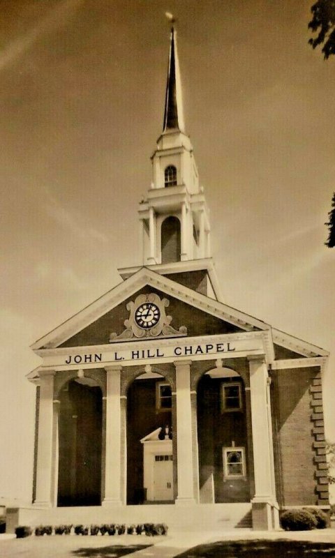 Georgetown Kentucky John L Hill Chapel Georgetown College VTG Postcard   558