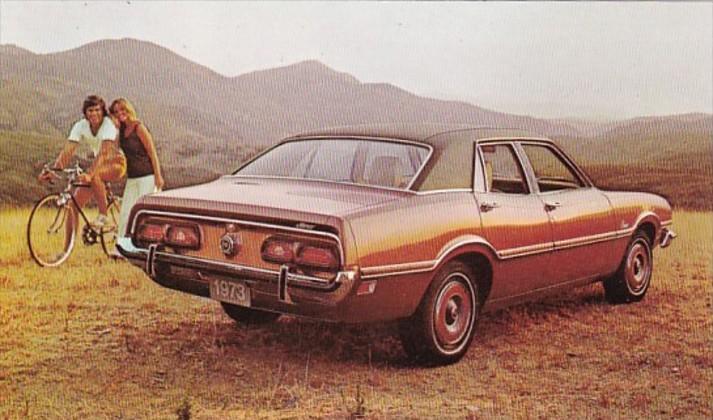 1973 Mercury Comet 4 Door Sedan Clark & White Boston Massachusetts