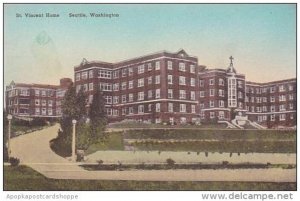 Washington Seattle Saint Vincent Home Albertype