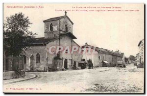 Joan of Arc Postcard Collection Old Place of the church of Domremy