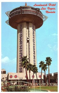 Landmark Hotel Las Vegas NV Hughes Resort Hotel Nevada Vintage Postcard