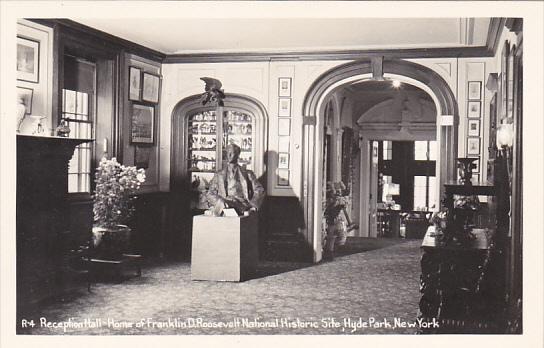 New York Hyde Park The Reception Hall Franklin D Roosevelt National Historic ...