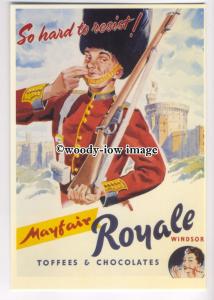 ad0440 - Mayfair Royale Windsor - Guardsmen - Chocolate - Modern Advert Postcard