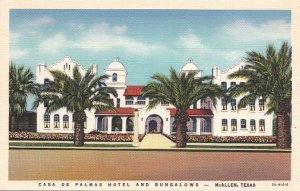 Postcard Casa de Palmas Hotel + Bungalows McAllen Texas