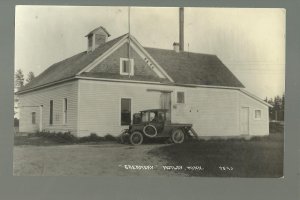 Motley MINNESOTA RP c1910 CREAMERY Delivery Truck nr Staples Brainerd Baxter