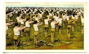 Military - Setting-Up Exercise   (crease)