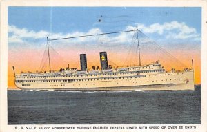 SS Yale Express Liner, Nov 10th, 1941 Los Angeles Steamship Co. Ship 