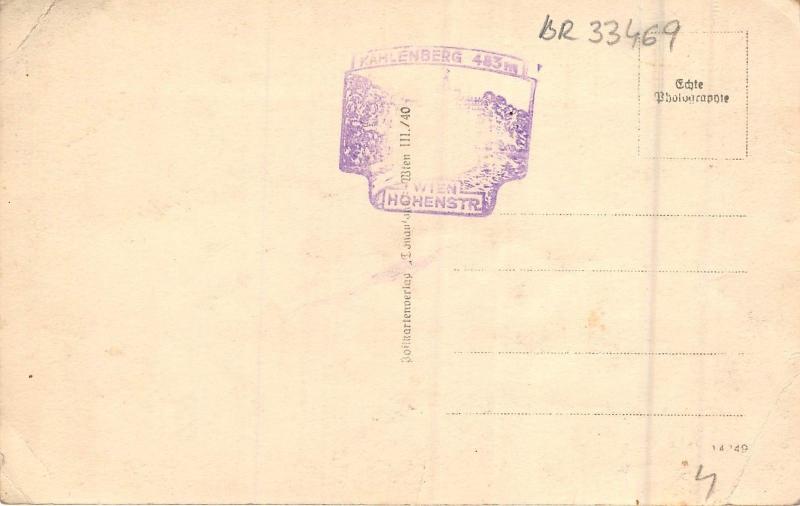 Br33469 Wien Multiple postcard austria