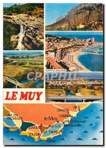 Modern Postcard Le Muy (Var) its sites its rivers its Vineyards