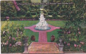 South Carolina Camden Formal Garden On Estate Kam Kamner