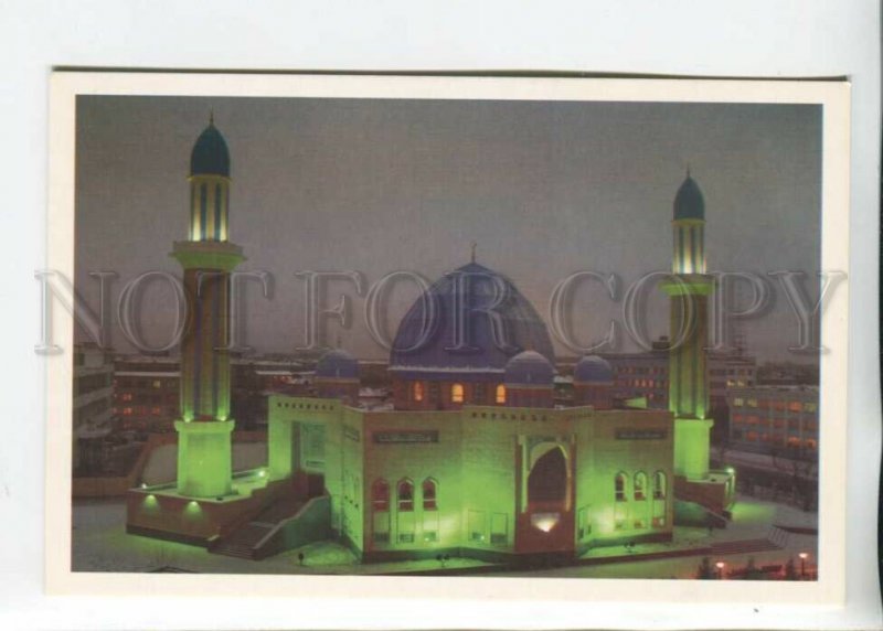 469929 Kazakhstan Petropavlovsk muslim mosque postcard