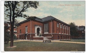 Library , WINDSOR , Ontario , Canada , PU-1918