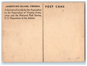 c1920's Jamestown Island Multiview Scene Virginia VA Unposted Vintage Postcard