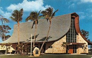 Delray Beach, FL Florida  CHURCH OF THE PALMS   Vintage Chrome Postcard