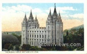 Mormon Temple - Salt Lake City, Utah UT  