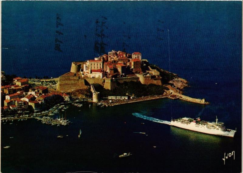 CPM CORSE - CALVI - Sur son proMONTOIRE la Citadelle (710991)