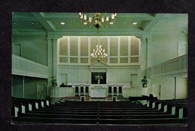 GA Curtis Baptist Church AUGUSTA GEORGIA Postcard PC