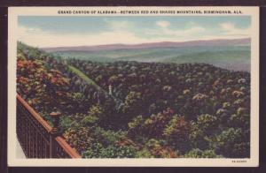 Grand Canyon of AL Birmingham AL Post Card 3910