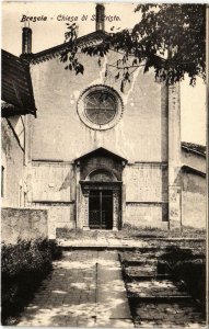 CPA Brescia Chiesa di S.Cristo ITALY (802556)