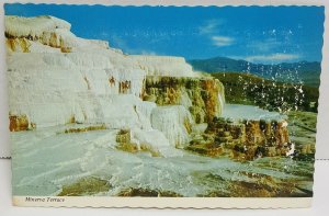 Minerva Terrace Yellowstone National Park Vintage Postcard 