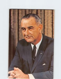 Postcard President Lyndon B. Johnson, 36th President of the U.S.A.