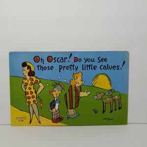 Vintage Comic Humor Postcard 1950s