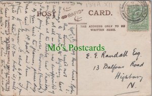 Genealogy Postcard - Family History - Randall - Highbury - London  189A