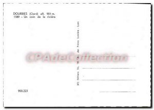 Postcard Modern DOURBIES river