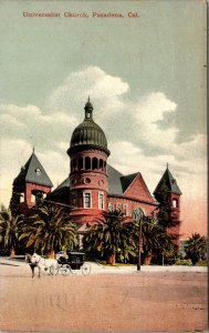 Postcard Universalist Church in Pasadena, California~137142 