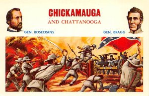 Famous battles of the Civil War, Chickamauga 1861 ?????1865, USA Civil War Un...