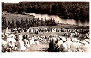 Maine Warren , Victorian Reenactment Summer Camp,  RPC Real Photo,