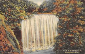 Minnehaha Falls Minnehaha Falls  - Minneapolis, Minnesota MN Postcard