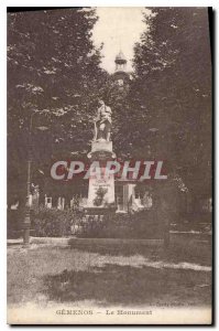 Old Postcard Gemenos Monument