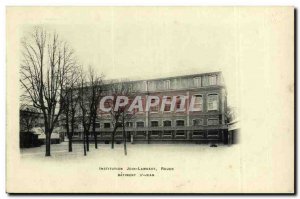 Rouen Old Postcard Insitution Join Lambert Building St. John