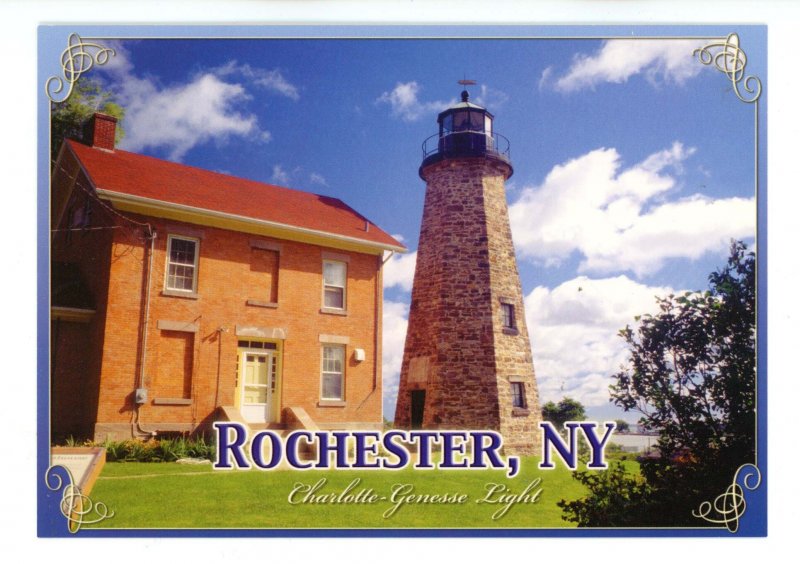 NY - Rochester. Charlotte-Genesee Lighthouse (continental size)