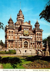 Lincoln's Winnipeg City hall From 1866 To 1962