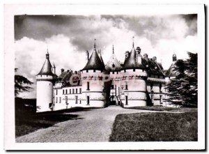 Modern Postcard Chateau de Chaumont sur Loire The Facade of the Park