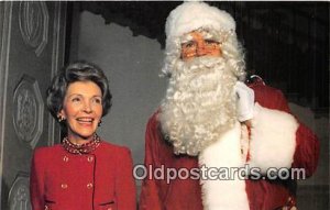 First Lady, Nancy Reagan Santa Claus, Washington Redskins Unused 